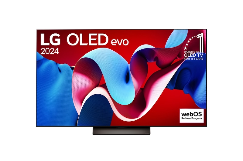 LG 55 Zoll LG OLED evo AI C4 4K Smart TV OLED55C4 , OLED55C48LA