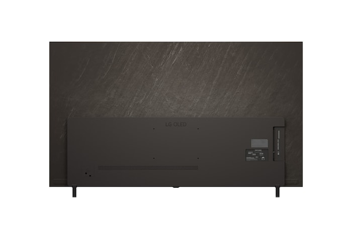 Rückansicht des LG OLED AI B5 4K Smart TV.