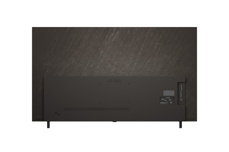 Rückansicht des LG OLED AI B5 4K Smart TV.