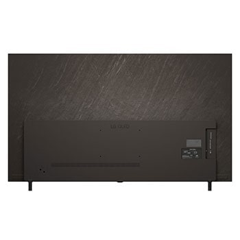Rückansicht des LG OLED AI B5 4K Smart TV.