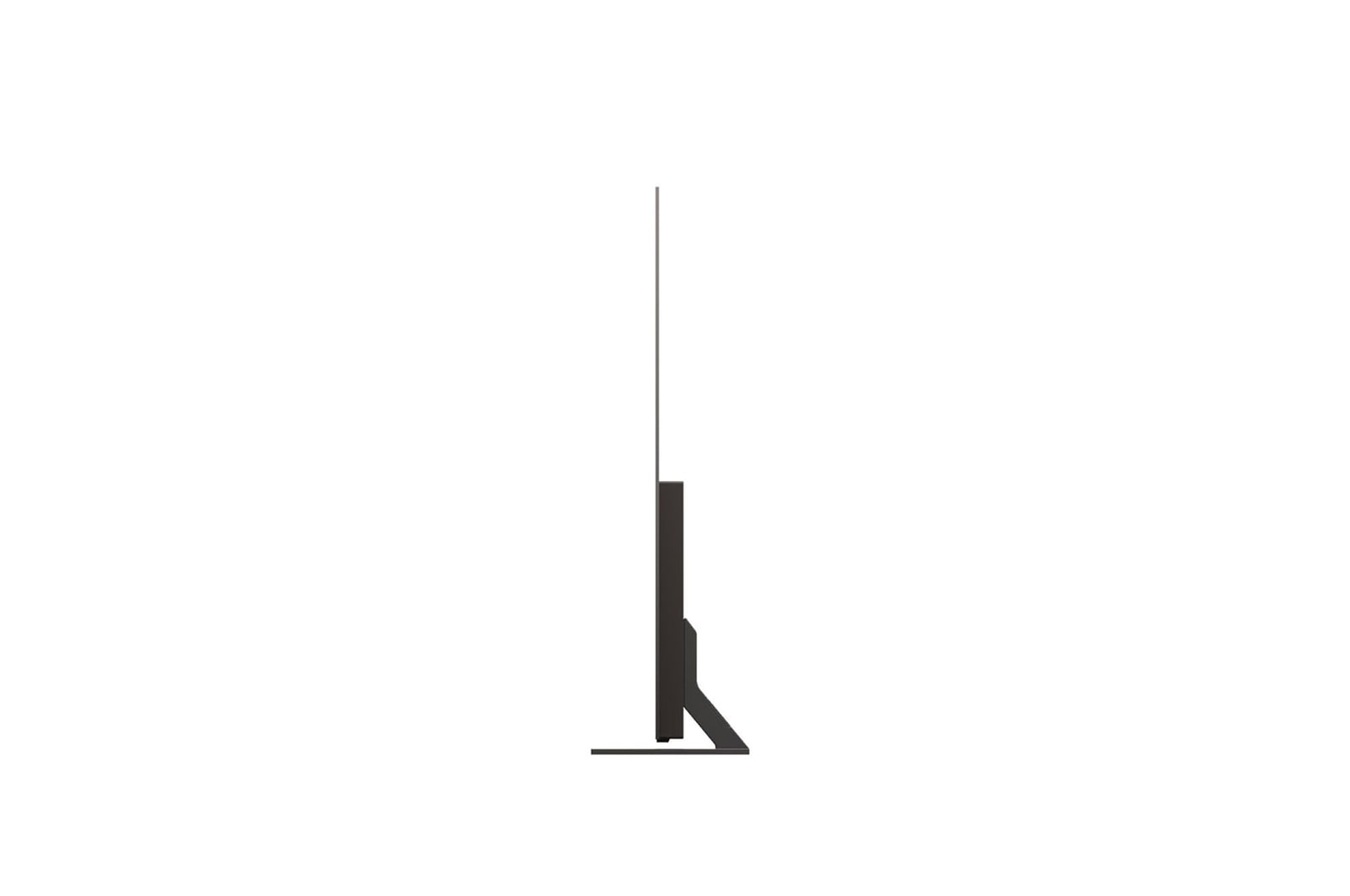Seitenansicht des LG OLED AI B5 4K Smart TV.