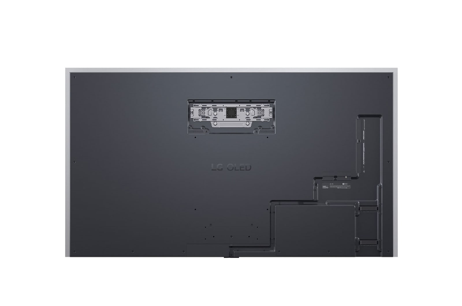 Rückansicht des LG OLED evo AI G5 4K Smart TV.