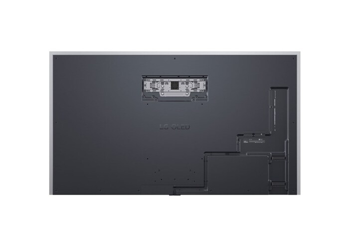 Rückansicht des LG OLED evo AI G5 4K Smart TV.