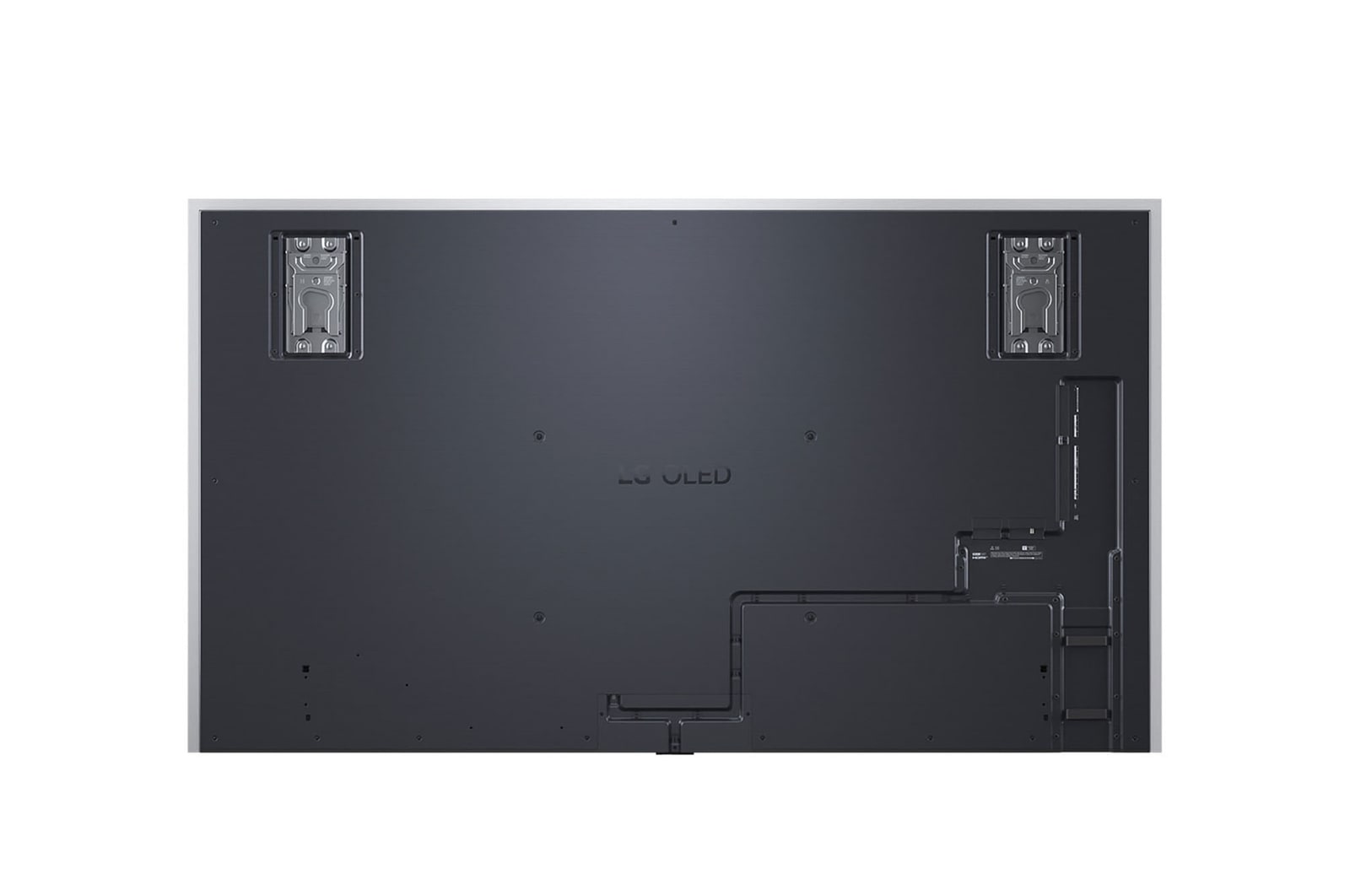 Rückansicht des LG OLED evo AI G5 4K Smart TV.
