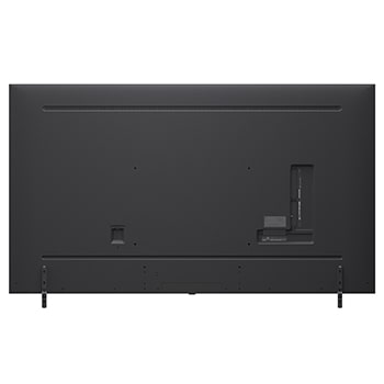 Linke Seitenansicht des LG QNED80 TV 