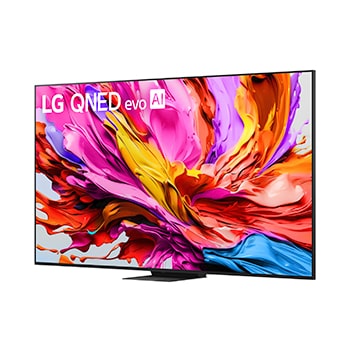 Rückansicht des LG QNED evo QNED85 TV