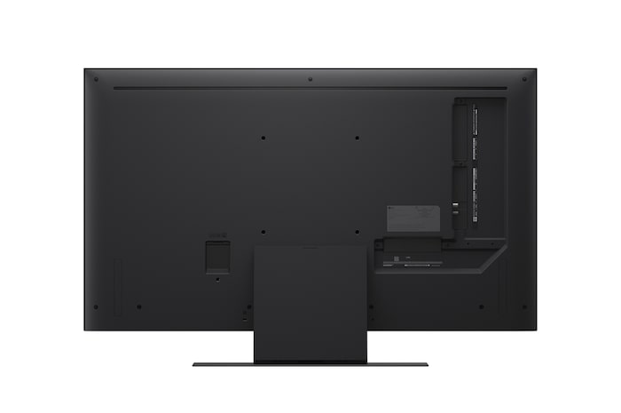 Rückansicht des LG QNED evo QNED85 TV