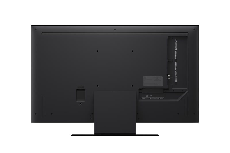 Rückansicht des LG QNED evo QNED85 TV