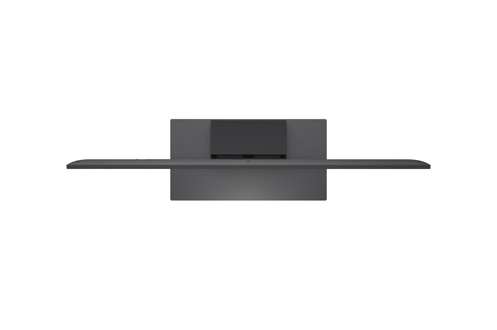 LG AI Magic Remote vor einem LG TV-Bildschirm. Auf dem Bildschirm erscheint eine personalisierte Begrüßung durch die LG KI mit benutzerdefinierten Schlüsselwörtern, die auf dem Such- und Sehverlauf des Benutzers basieren. An der Fernbedienung befinden sich ein Symbol und ein Hinweis darauf, dass die AI Concierge-Funktion mit einem kurzen Druck auf die KI-Schaltfläche leicht zugänglich ist. 