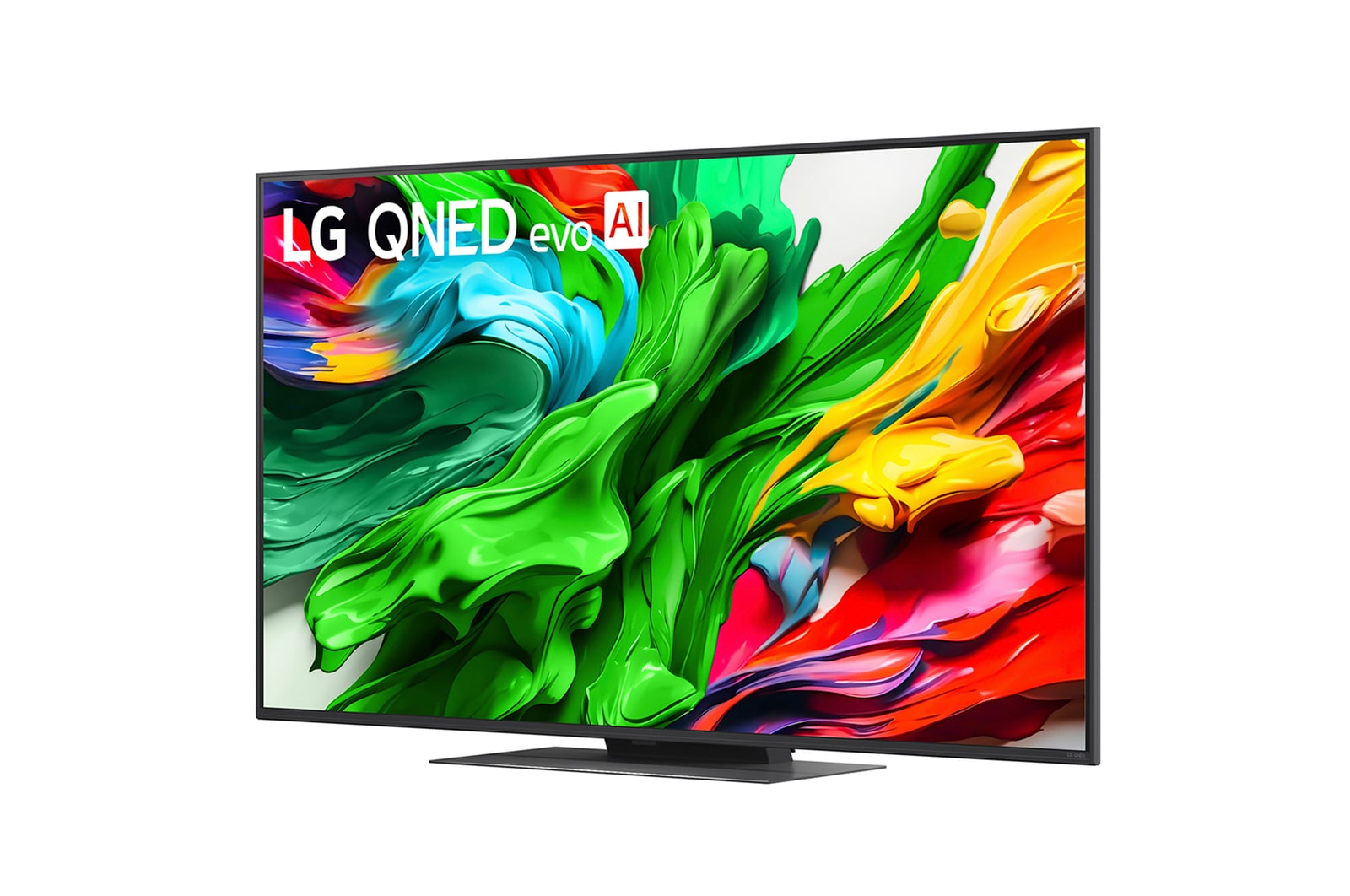 Rückansicht des LG QNED evo QNED85 TV