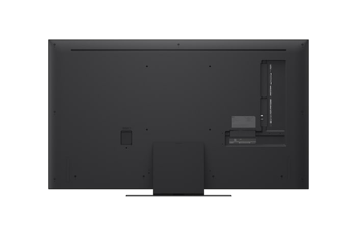 Rückansicht des LG QNED evo QNED85 TV