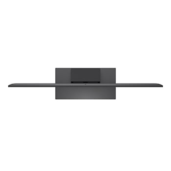 Nahaufnahme eines LG TV-Bildschirms, der zeigt, wie AI Search funktioniert. Ein kleines Chat-Fenster ist geöffnet und zeigt, wie der Benutzer nachfragt, welche Sportspiele verfügbar sind. AI Search antwortete per Chat und zeigte Vorschaubilder verfügbarer Inhalte an. Es wird auch eine Aufforderung mit einer Frage an Microsoft Copilot angezeigt. 