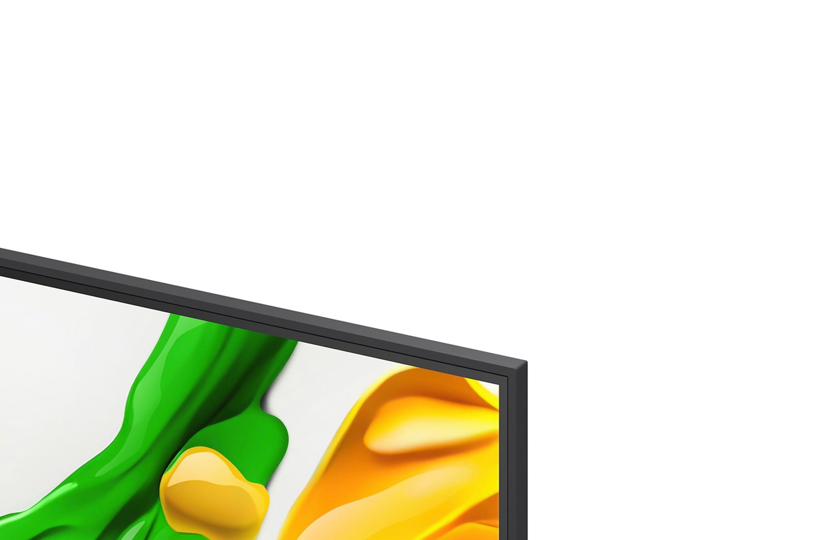 LG AI Magic Remote mit hervorgehobener KI-Schaltfläche. Rundherum befinden sich die verschiedenen Funktionen, auf die ein Benutzer über die Schaltfläche zugreifen kann. AI Voice ID, AI Search, AI Chatbot, AI Concierge, AI Picture Wizard, AI Sound Wizard. Der Text erklärt, dass die LG AI Magic Remote dein KI-Erlebnis mit einer speziellen KI-Schaltfläche vervollständigt und wie eine Maus in der Luft verwendet werden kann. Einfach zeigen und klicken.