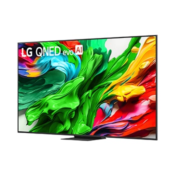 Rückansicht des LG QNED evo QNED85 TV