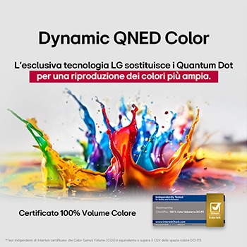 Rückansicht des LG QNED evo QNED85 TV
