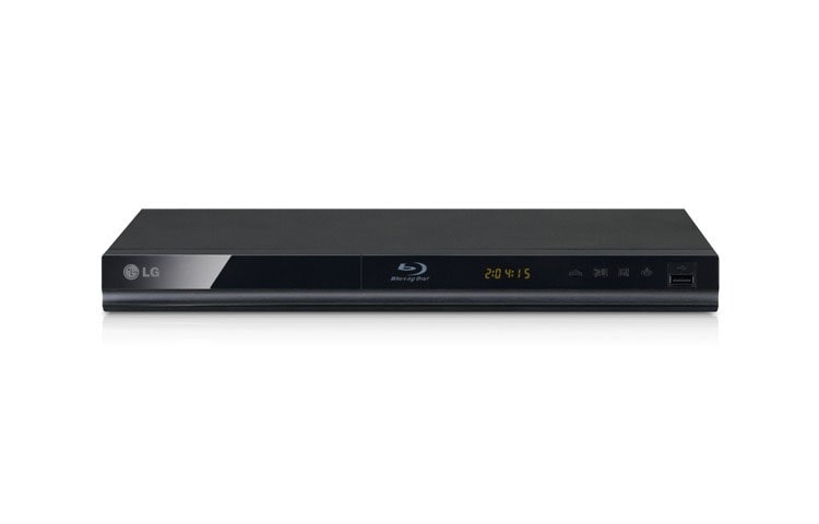 LG Blu-ray-Player mit 1080p Upscaler, großer Formatvielfalt und Unterstützung externer Festplatten, BP120