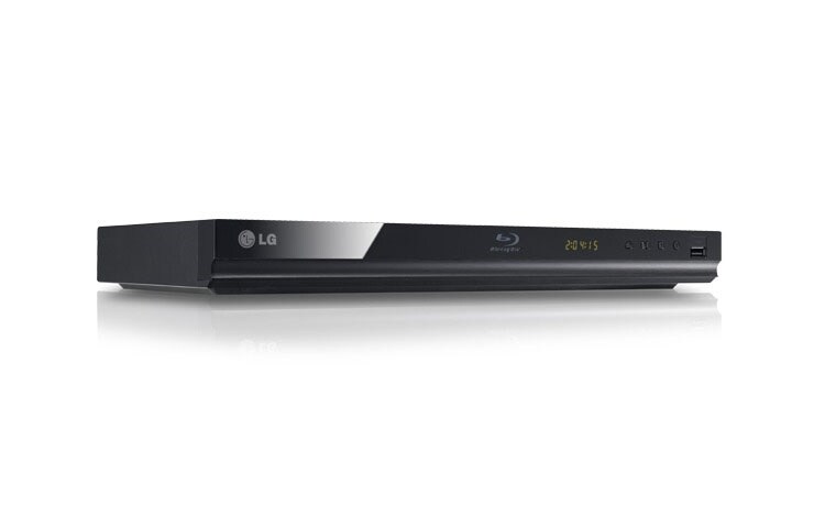 LG Blu-ray-Player mit 1080p Upscaler, großer Formatvielfalt und Unterstützung externer Festplatten, BP120
