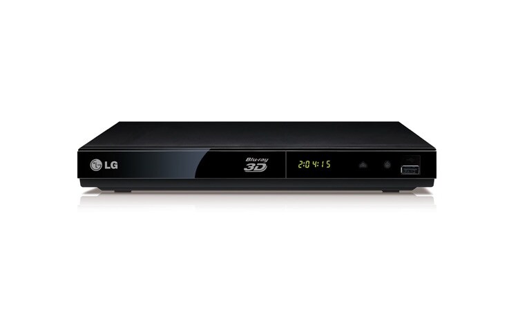 Vorderseite von 3D-Blu-ray-Player mit Premium Contents und Unterstützung externer Festplatten BP325
