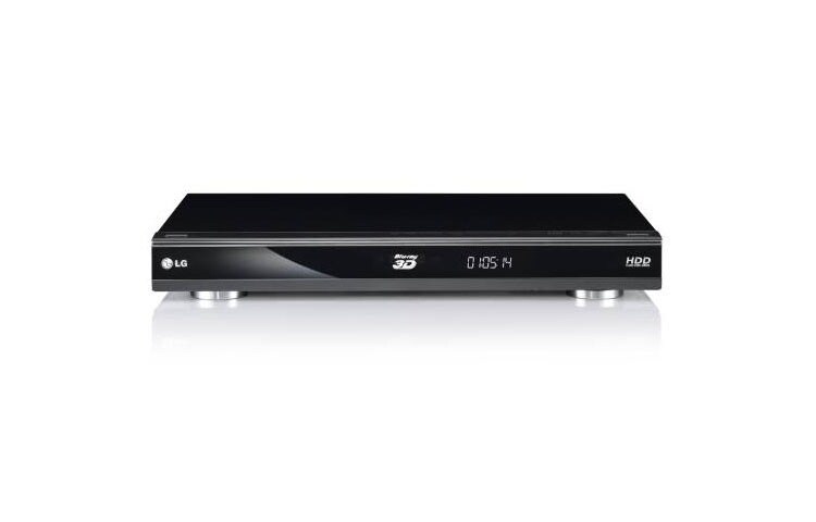 Vorderseite von 3D Blu-ray Player mit Festplattenrekorder und Digital TV Tuner HR550C