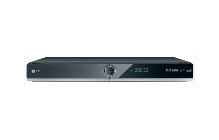 Vorderseite von DVD Harddisk Rekorder mit 500 GB Festplatte und DVB-T Tuner RHT599H