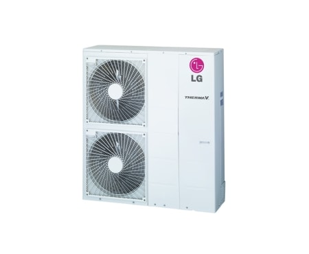 Vorderseite von 12kW Luft/Wasser Monobloc Wärmepumpe HM123M