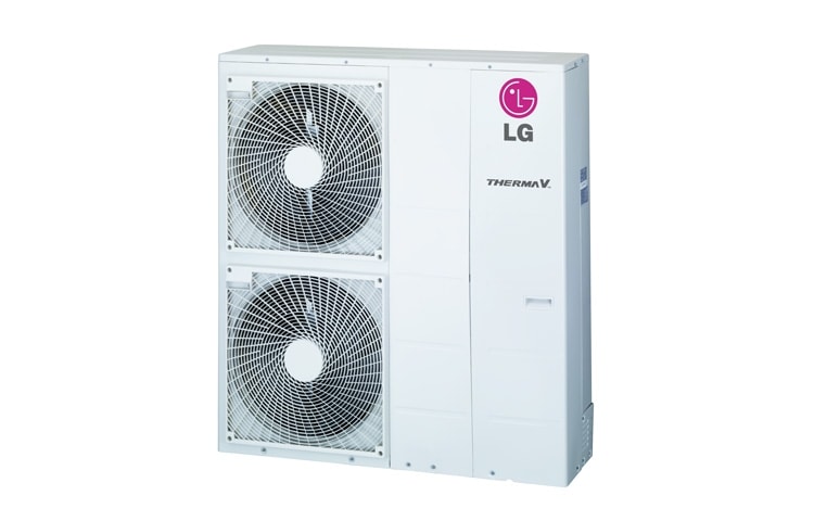 Vorderseite von 16kW Luft/Wasser Monobloc Wärmepumpe HM163M