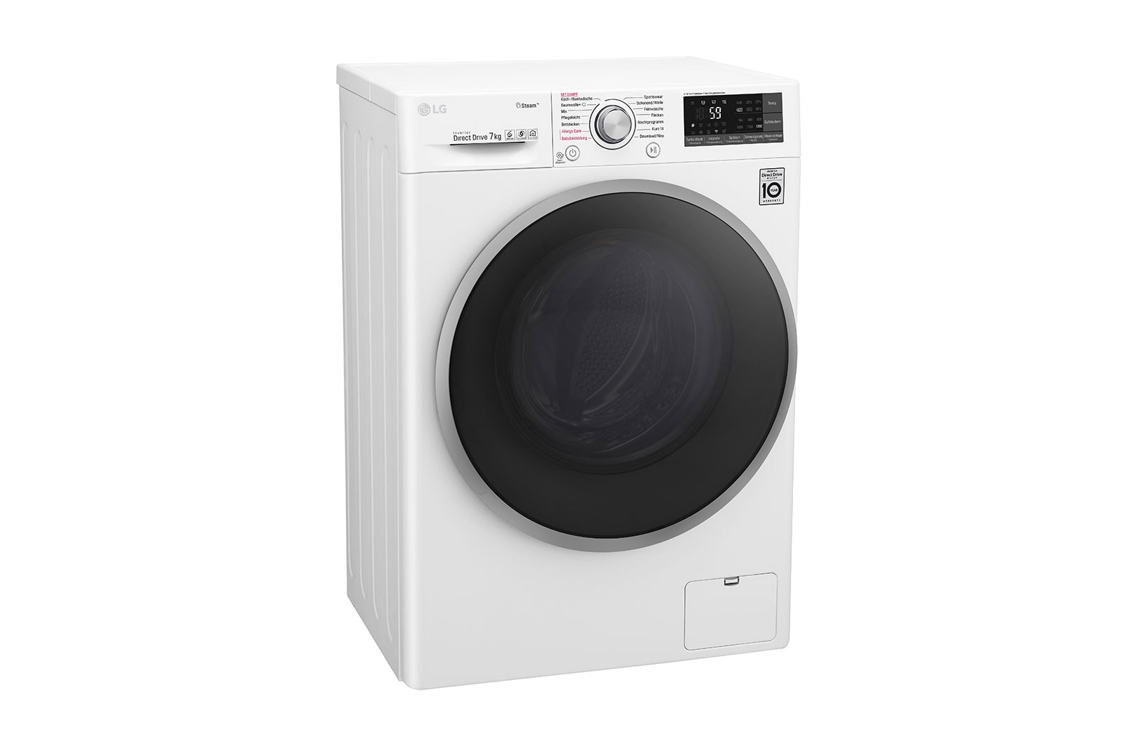 LG Waschmaschine mit 7 kg Fassungsvermögen, SLIM nur 45cm tief, F12WM7SLIM