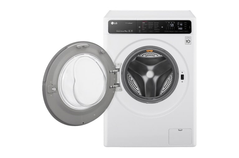 LG Waschmaschine mit 6 Motion Direct Drive™, 8 kg Fassungsvermögen, Turbowash™ und True Steam™, F14U1TBS2H