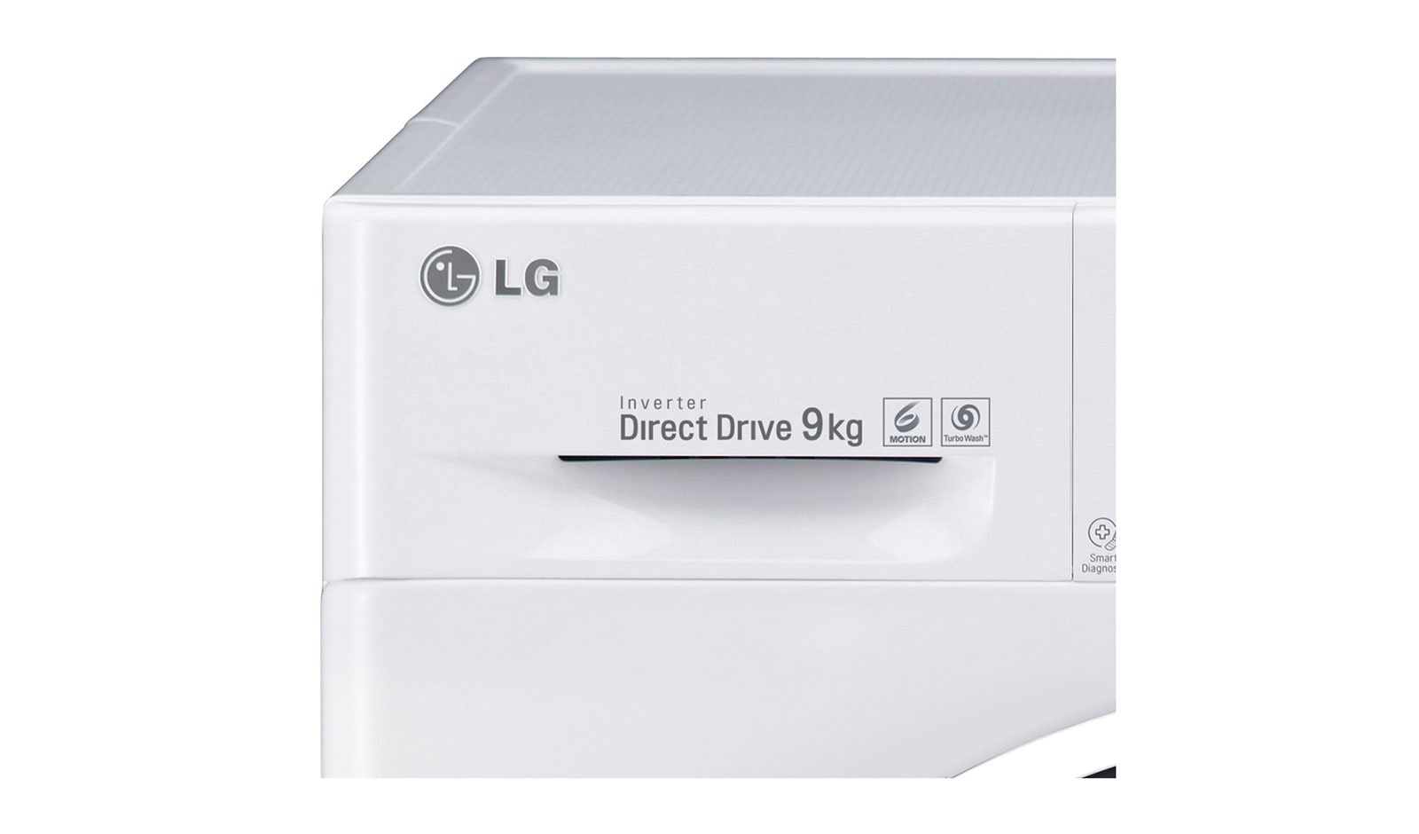 LG Waschmaschine mit 6 Motion Direct Drive™, 9 kg Fassungsvermögen und TurboWash™, F14U2VDN1H
