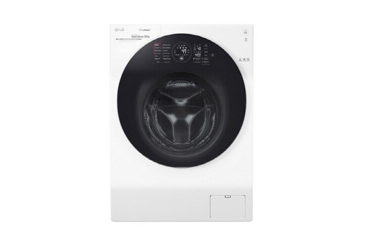 Vorderseite von LG TWINWash™: Waschmaschine 10 KG | Kompatibel mit: Mini-Waschmaschine 2KG | Dampffunktion F14WM10GT