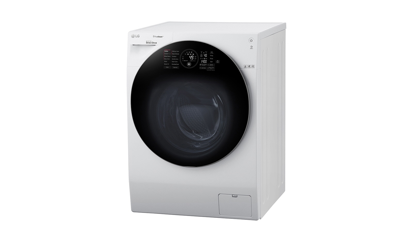LG TWINWash™: Waschmaschine 10 KG | Kompatibel mit: Mini-Waschmaschine 2KG | Dampffunktion, F14WM10GT