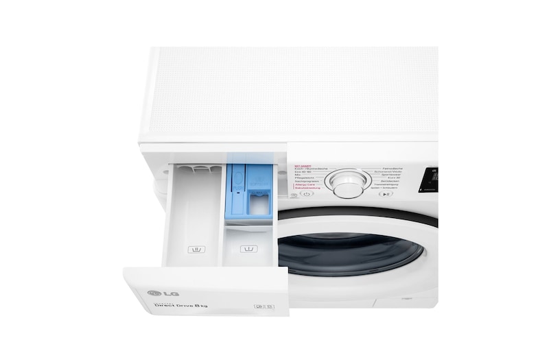 LG Waschmaschine | 8 kg | AI DirectDrive™ | Steam, F14WM8LN0E
