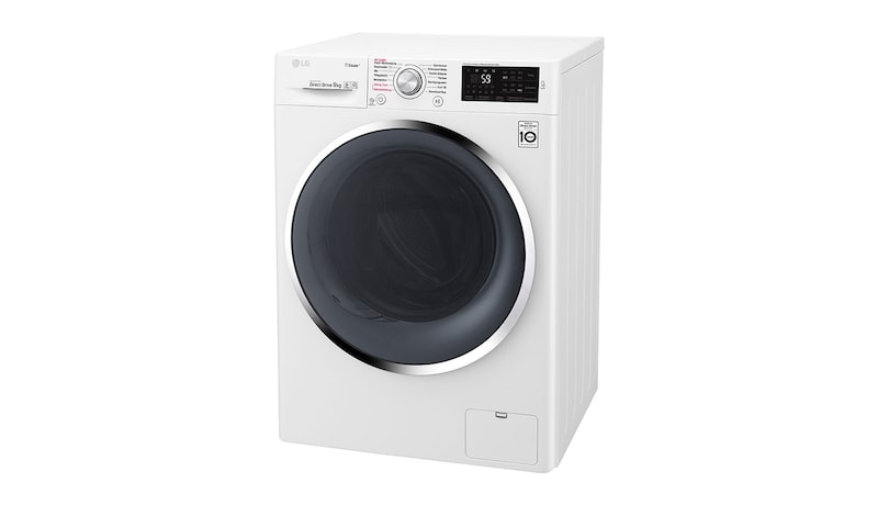 LG Waschmaschine mit 9 kg Fassungsvermögen, Steam™ und Inverter Direct Drive™, F14WM9KG