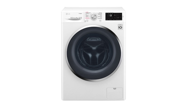 LG Waschmaschine mit 9 kg Fassungsvermögen, Steam™ und Inverter Direct Drive™, F14WM9KG