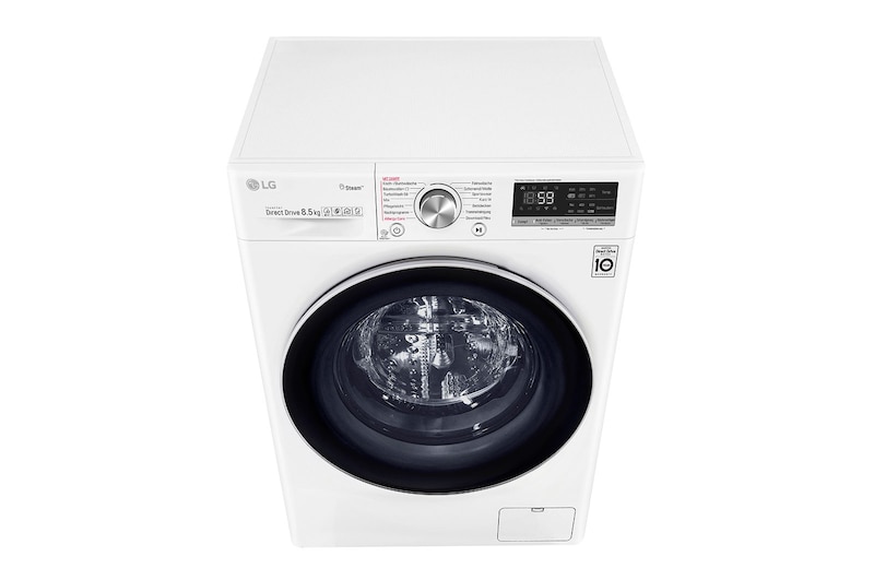 LG SLIM Waschmaschine | 8,5kg | AI Direct Drive™ | Steam | TurboWash™, F2V7SLIM8E