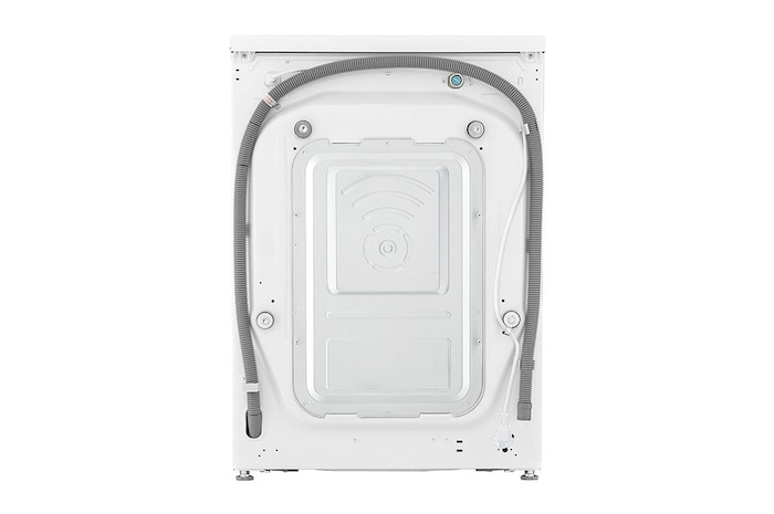 LG Waschmaschine mit 9 kg Kapazität | Slim Fit | EEK A | 1200 U./Min. | Weiss mit schwarzem Bullaugenring | F2V7SLIM9, F2V7SLIM9