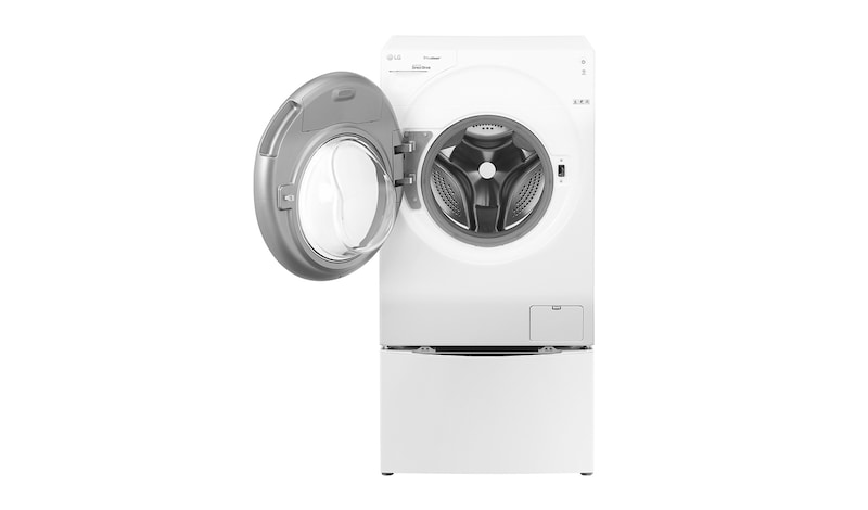 LG TWINWash™: Waschmaschine 10 KG + Mini-Waschmaschine 2KG| Dampffunktion, F4WM10TWIN