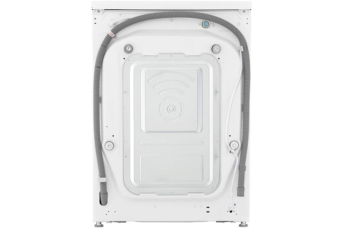 LG Waschmaschine mit 11 kg Kapazität | EEK A | 1.400 U./Min. | Weiss mit schwarzem Bullaugenring | F4WR4911P, F4WR4911P