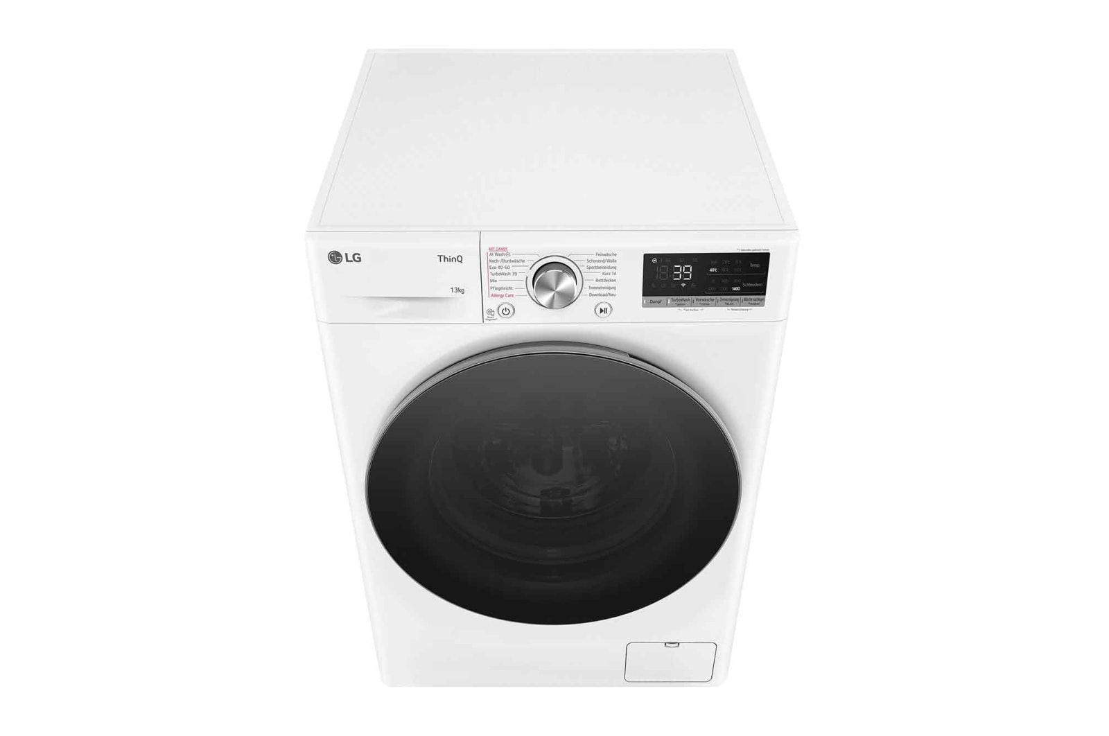 LG Waschmaschine (13 kg, 1.400 U./Min., EEK A) mit silber Bullaugenring | F4WR7031, F4WR7031