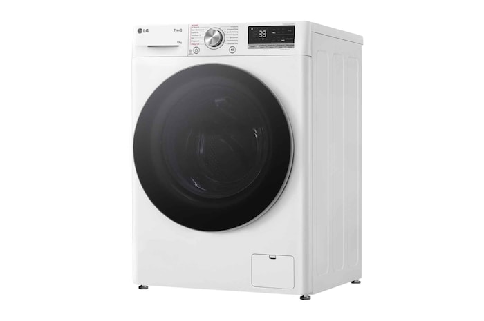 LG Waschmaschine (13 kg, 1.400 U./Min., EEK A) mit silber Bullaugenring | F4WR7031, F4WR7031