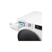 LG Waschmaschine (13 kg, 1.400 U./Min., EEK A) mit silber Bullaugenring | F4WR7031, F4WR7031
