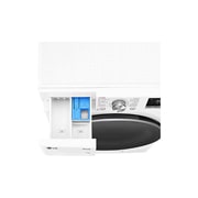 LG Waschmaschine (13 kg, 1.400 U./Min., EEK A) mit silber Bullaugenring | F4WR7031, F4WR7031