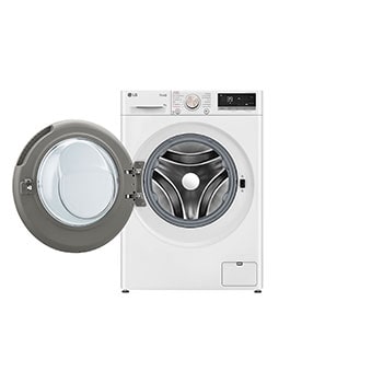 LG Waschmaschine Weiss (A-10%*, 9 kg, 1.360 U./Min.) mit AI DD® & TurboWash®360° | F4WR709G, F4WR709G