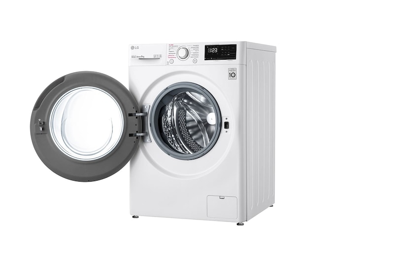 LG Waschmaschine mit AI DD™ | 9 kg | 1400 U/Min | Steam | 6 Motion™| Neue Wohlfühl-Trommel, F4WV309S0