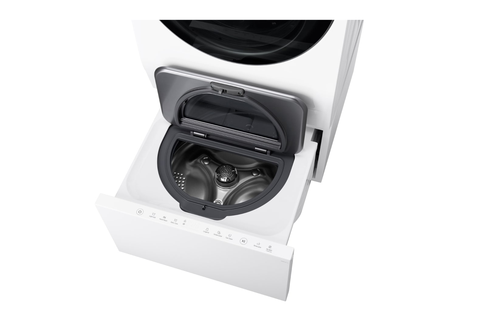 LG SIGNATURE TWINWash™ Waschtrockner | 12 kg + 2 kg Waschen | 7 kg Trocknen | A -50% | TrueSteam™ | Inverter DirectDrive™ , LSWD100W