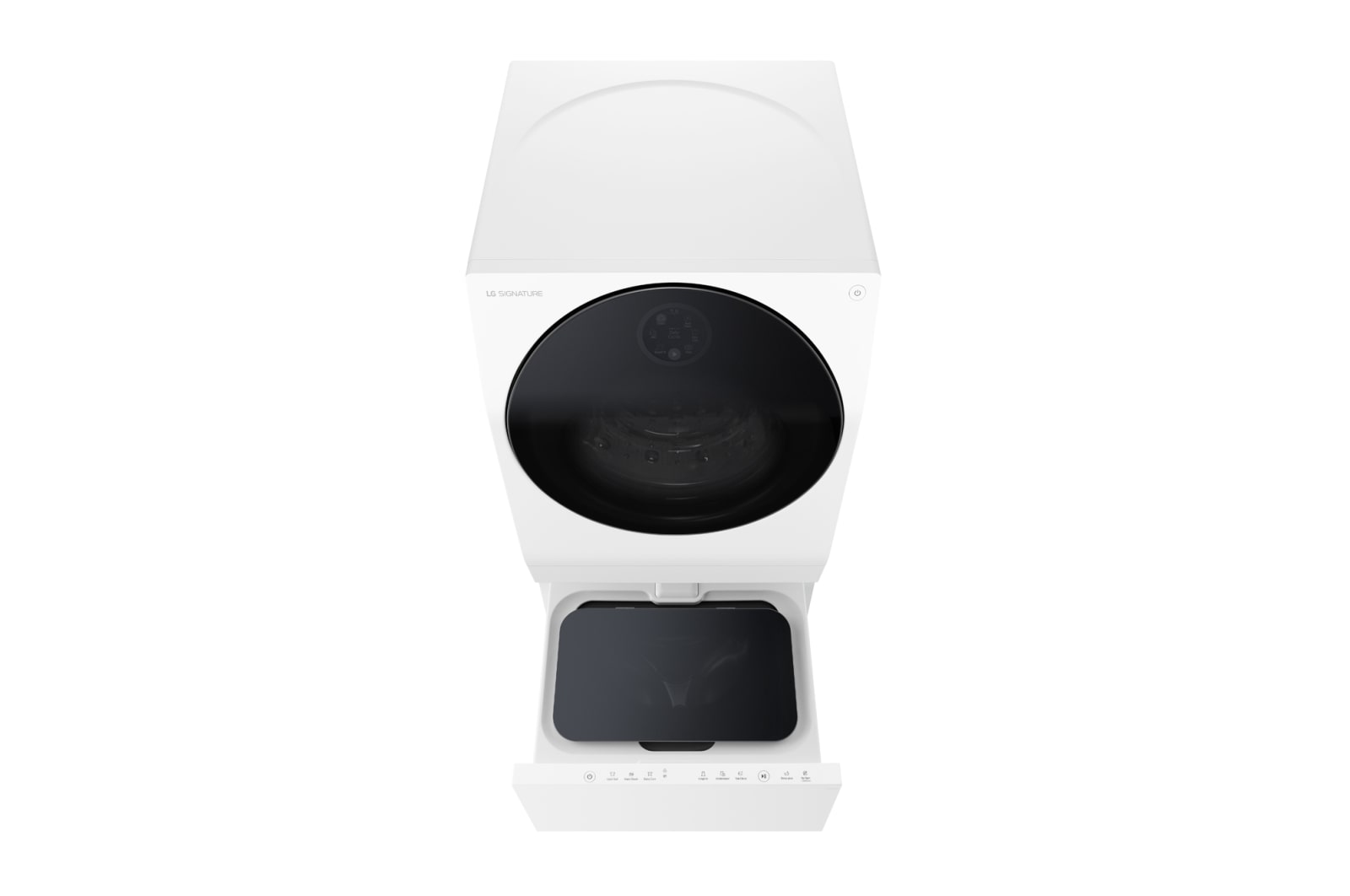 LG SIGNATURE TWINWash™ Waschtrockner | 12 kg + 2 kg Waschen | 7 kg Trocknen | A -50% | TrueSteam™ | Inverter DirectDrive™ , LSWD100W