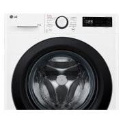 LG Waschtrockner mit 1.400 U./Min. | EEK D/A | 9 kg Waschen | 6 kg Trocknen | Weiss mit schwarzem Bullaugenring | W4WR42966, W4WR42966