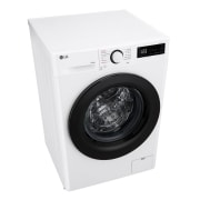 LG Waschtrockner mit 1.400 U./Min. | EEK D/A | 9 kg Waschen | 6 kg Trocknen | Weiss mit schwarzem Bullaugenring | W4WR42966, W4WR42966