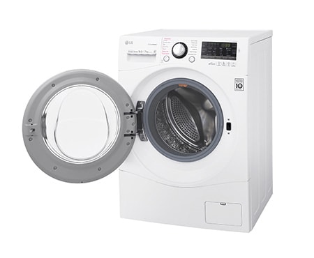 LG Waschtrockner mit ECO Hybrid System, NFC und 6 Motion DIRECT DRIVE™. 10,5 Kg Waschen / 7 kg Trocknen., F14A8JDH2NH