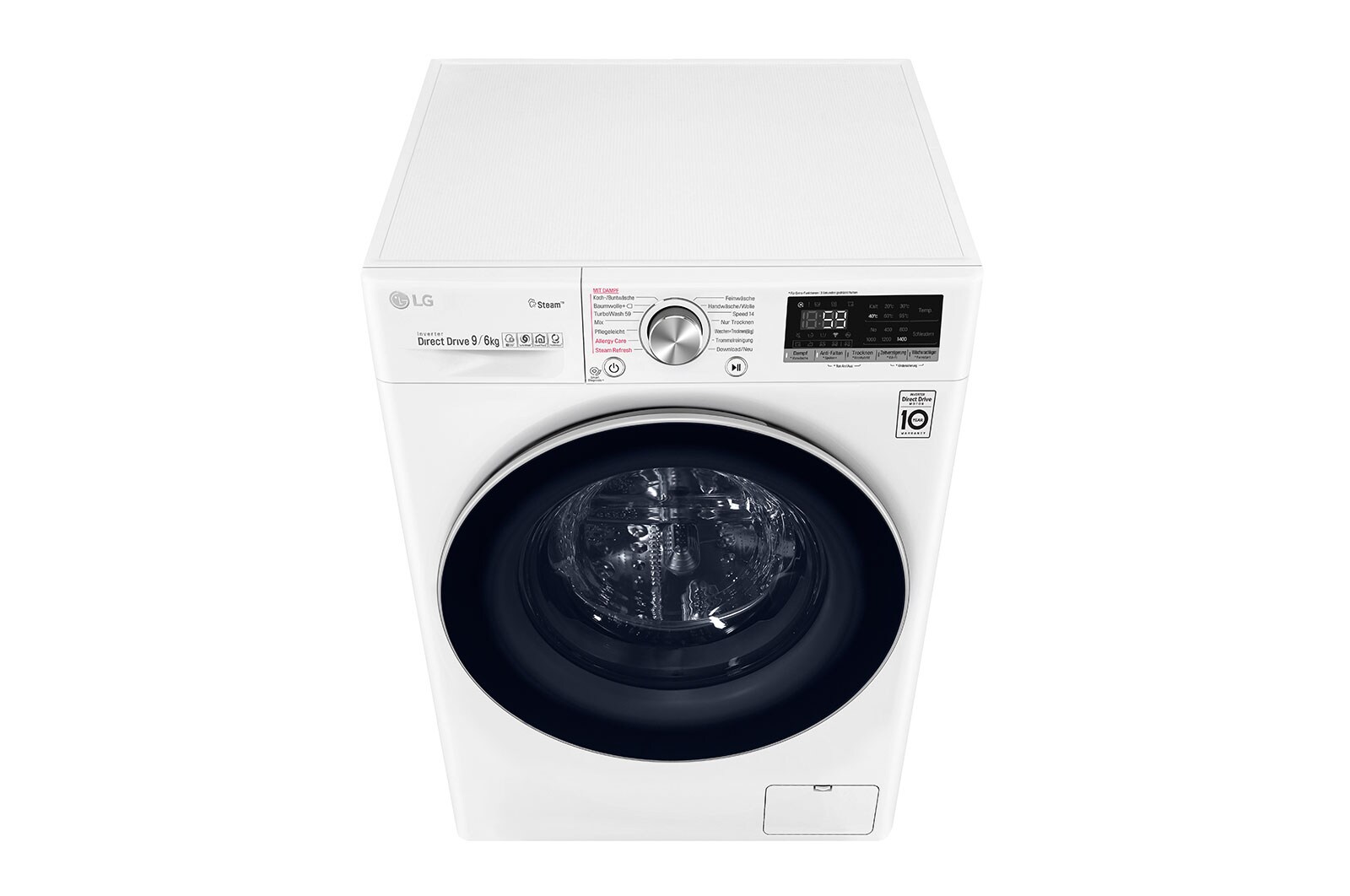 LG Waschtrockner | 8 kg Waschen/ 5 kg Trocknen | Energieeffizienzklasse* E | AI DD™, F14WD85TN1E